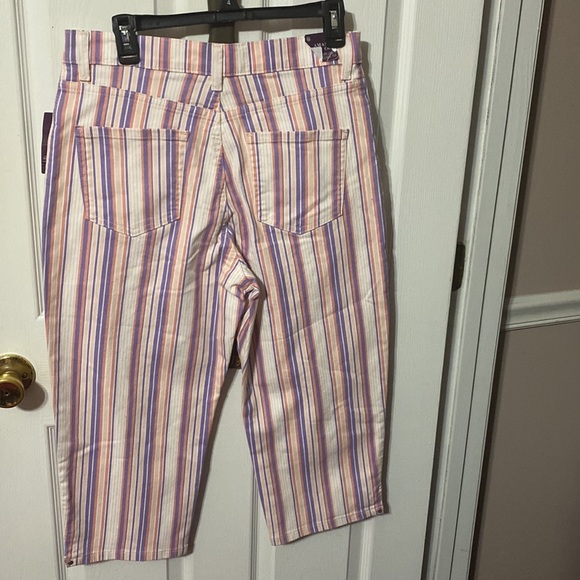 Gloria Vanderbilt Amanda Capri pants; size: 10 - Picture 4 of 7